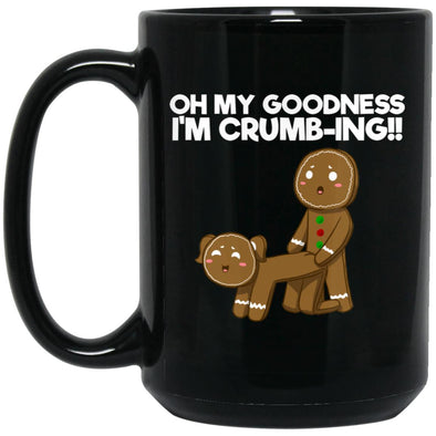 Oh My Goodness I'm Crumb-ing!!! - Christmas Mug