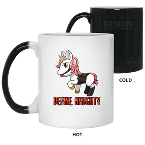 Naughty Unicorn - Color Changing Mug