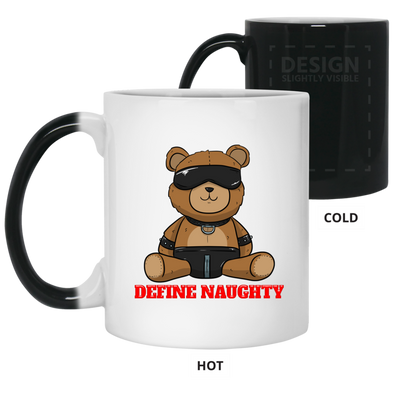 Naughty Teddy Bear - Color Changing Mug