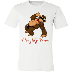 Naughty Groom - Gorilla Tee