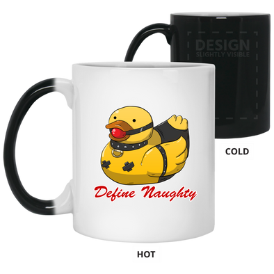 Naughty Rubber Ducky - Color Changing Mug
