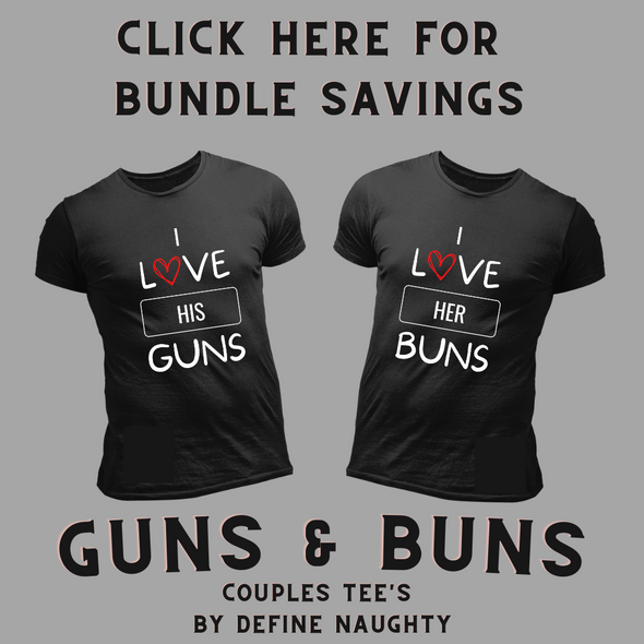 Couples Tee - I Love Her Buns