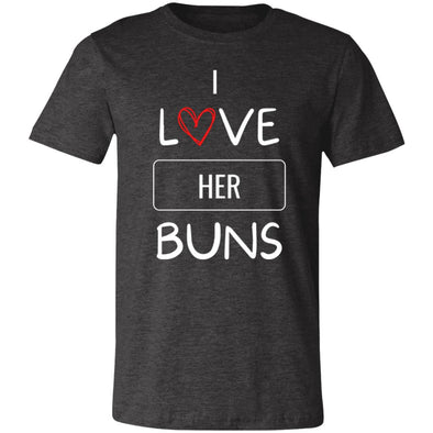 Couples Tee - I Love Her Buns