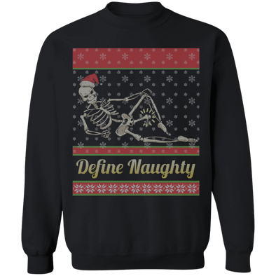 Naughty Skeleton - Ugly Christmas Collection