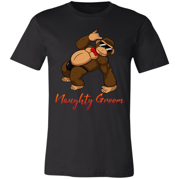 Naughty Groom - Gorilla Tee